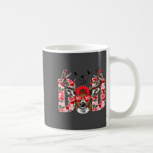 Valentine Dad Camo Deer Buck Hunting Matching Vale Coffee Mug