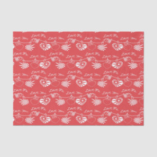 Valentine Day Background Tissue Paper