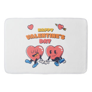 Valentine Day Bath Mat