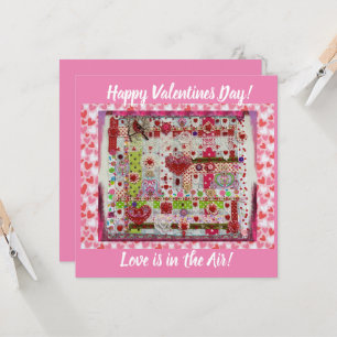 Valentine Day Collage Card