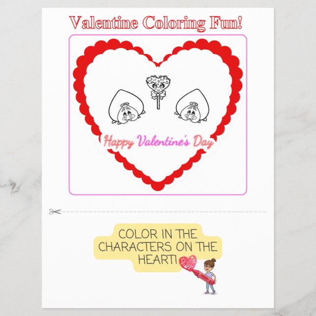 Valentine day fun! flyer (Front)