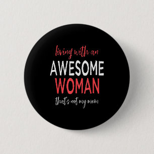 Valentine Day Gift For Husband Married To Awesome 2 Inch Round Button
