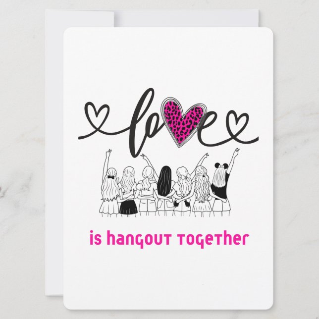 VALENTINE EDITION  HOLIDAY CARD (Front)