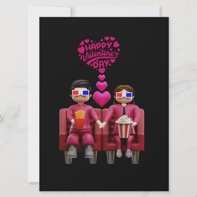 VALENTINE EDITION  HOLIDAY CARD (Front)