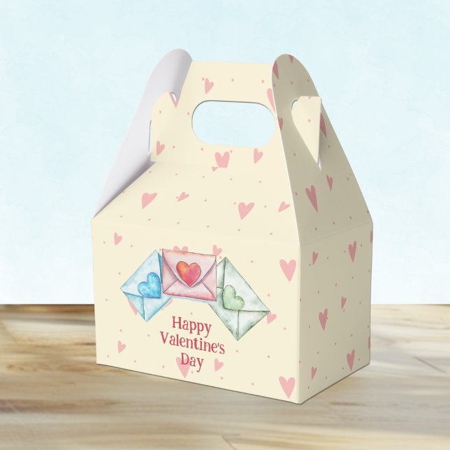 Valentine Envelope and Hearts Favor Box (Creator Uploaded)