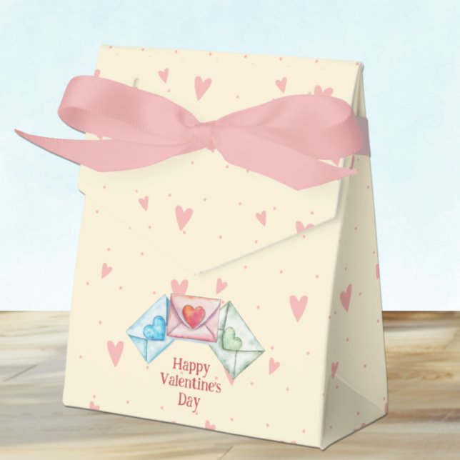 Valentine Envelope and Hearts Favor Box (Creator Uploaded)