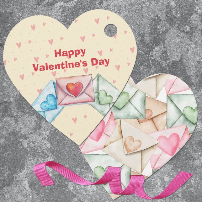 Valentine Envelope and Hearts Favour Tags (Creator Uploaded)