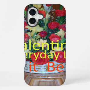 Valentine Everyday Let It Be Art Print iPhone 16 Plus Case
