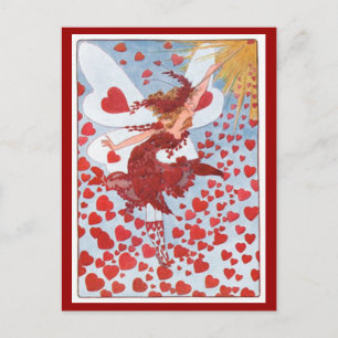 Valentine Fairy Holiday Postcard