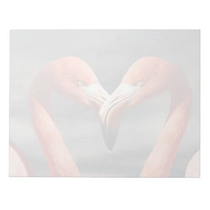 Valentine Flamingo Notepad