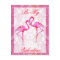 Valentine Flamingos Post Card
