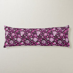 Valentine Floral Pattern Body Pillow