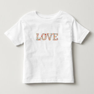 Valentine Flower, Love Toddler T-shirt