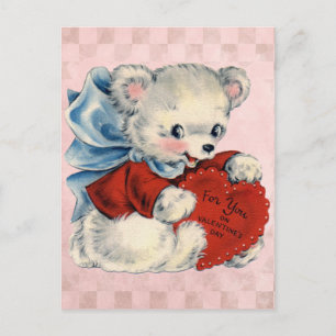 Valentine for Kids Holiday Postcard