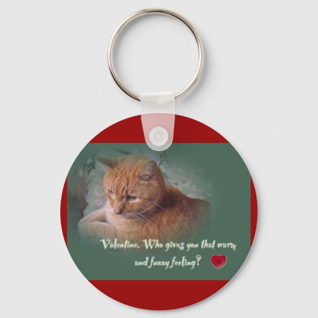 Valentine From the Cat Keychain (Front)