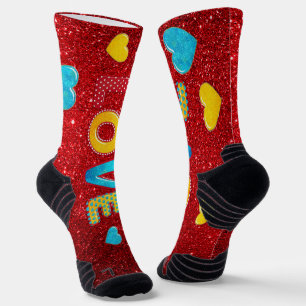Valentine Fun 3D Mix and Match 2 Socks