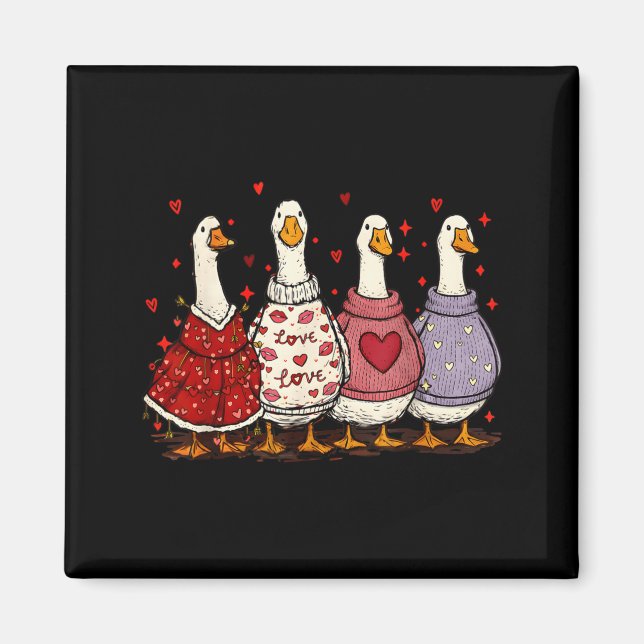 Valentine Funny Math Equation 6 7 Six Seven Meme T Magnet (Front)