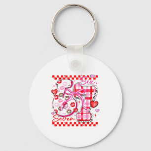 Valentine Funny Six Seven 6 7 Meme Slang Men Women Keychain
