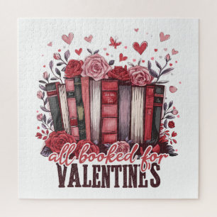 Valentine Gift   All Booked For Valentine Jigsaw Puzzle