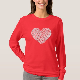 valentine gift for him simple purview design T-Shirt