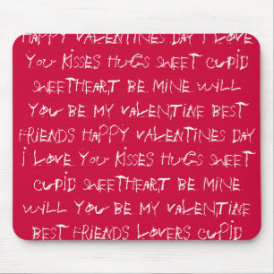 Valentine Gift Ideas for Men and Women Mouse Pad