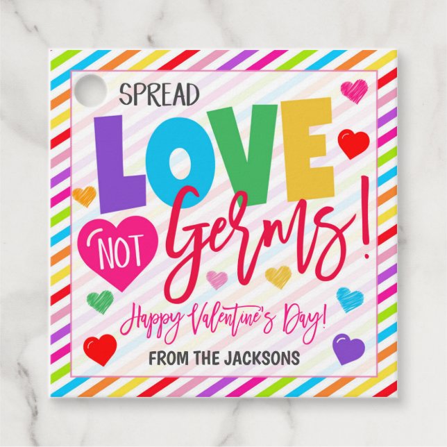 Valentine Gift Tag (Front)