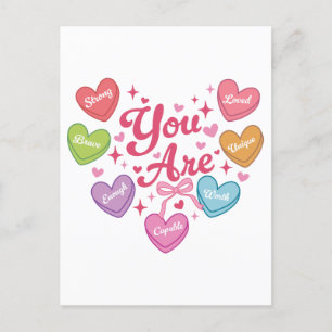 Valentine Gift   You Are My Love Postcard