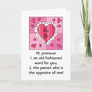 Valentine Greeting Card