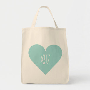 Valentine Heart custom monogram bags