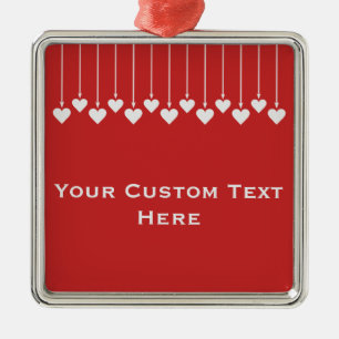 Valentine Heart custom ornaments