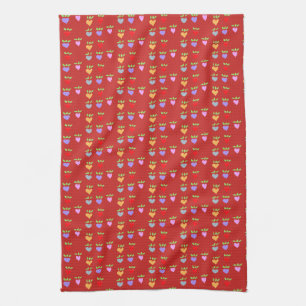 Valentine Heart Kitchen Towel