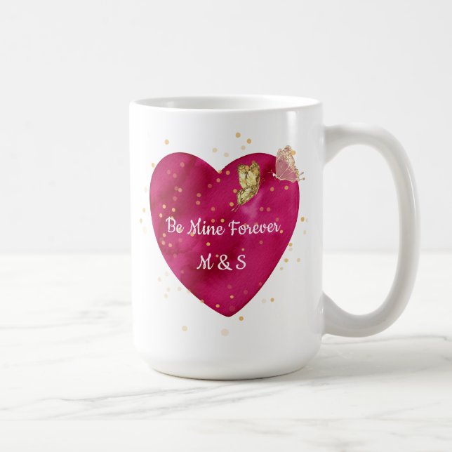Valentine Heart  Mug (Right)