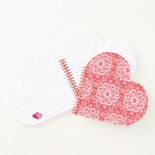 Valentine Heart Notebook