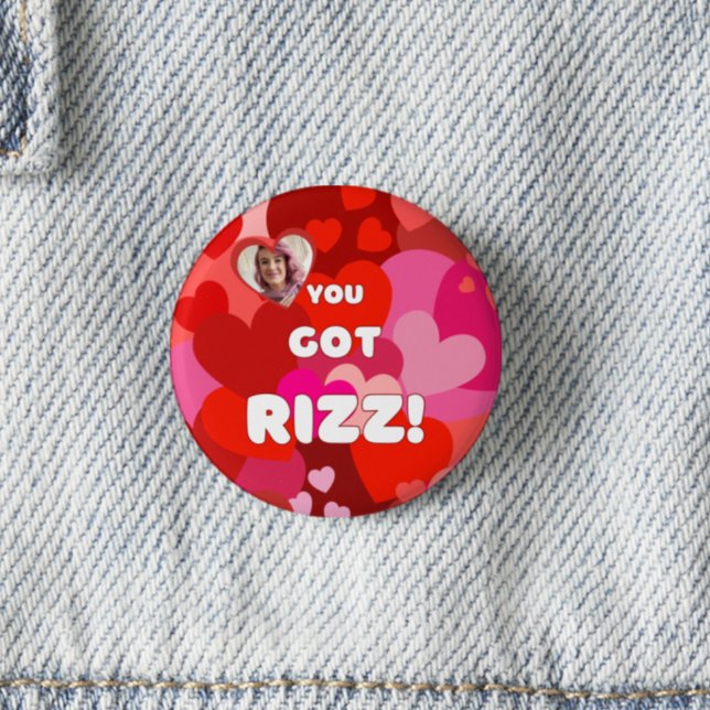 Valentine Heart Pop  1 Inch Round Button (Creator Uploaded)