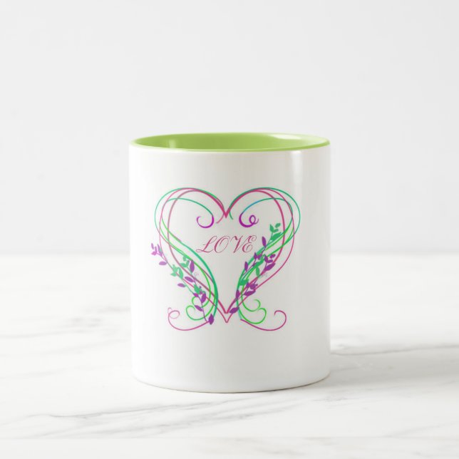 Valentine Heart serpente la Mug (Centre)