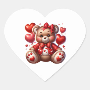 Valentine Heart Stickers