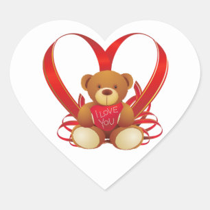 Valentine Heart Stickers