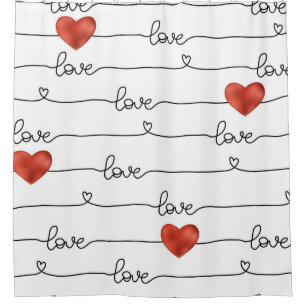 Valentine Hearts: 3D Line Design