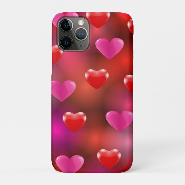 Valentine Hearts    Case-Mate iPhone Case (Back)