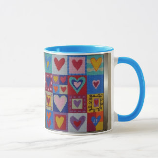 Valentine Hearts Coffe Tea Mug