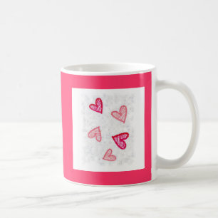 VALENTINE HEARTS coffee mug