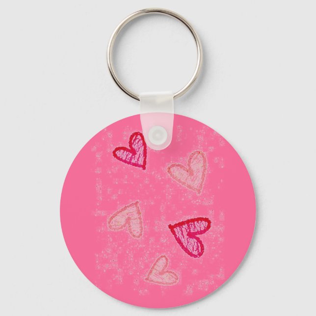 VALENTINE HEARTS KEYCHAIN (Front)