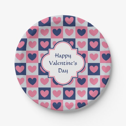 Rlv stages Valentines Plates | Zazzle CA