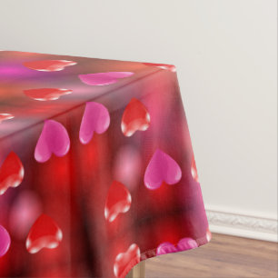 Valentine Hearts Tablecloth