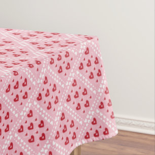Valentine Hearts Tablecloth