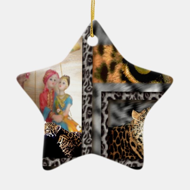 Valentine Hero Ceramic Ornament (Front)