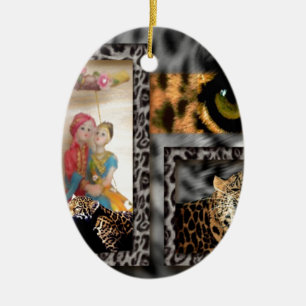 Valentine Hero Ceramic Ornament