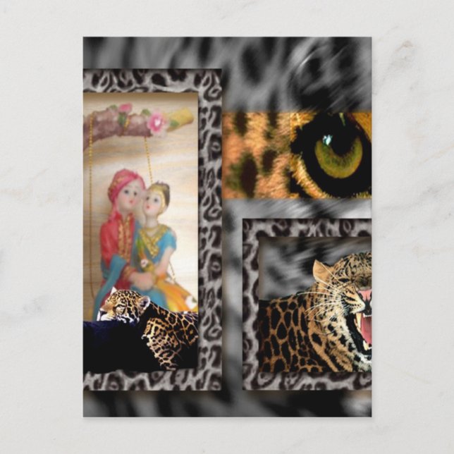 Valentine Hero Holiday Postcard (Front)