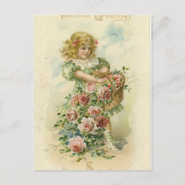 Valentine Holiday Postcard (Front)