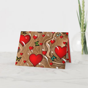 Valentine Hugs Holiday Card